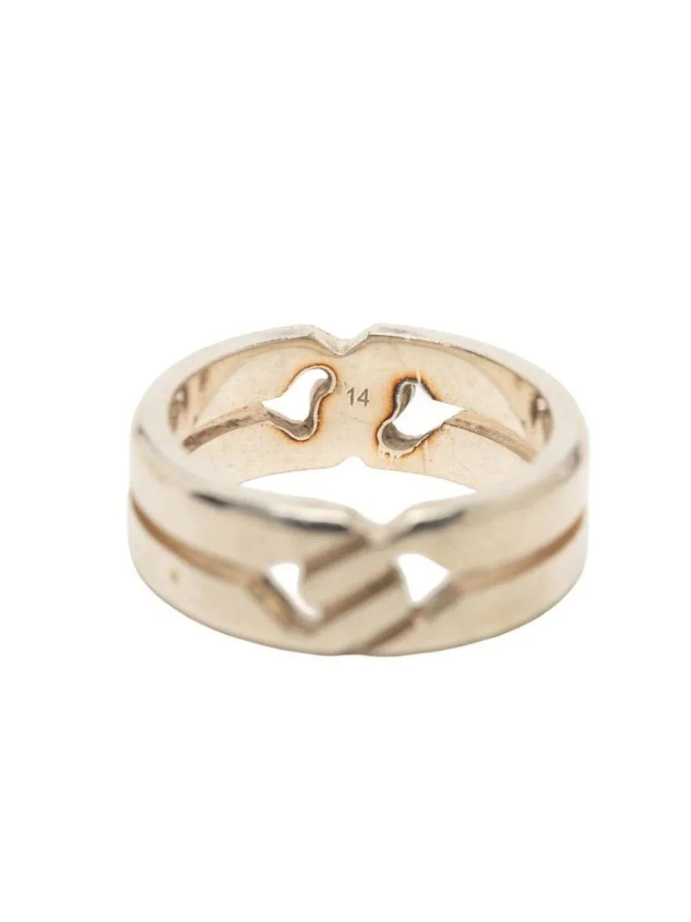Gucci Knot Infinity Ring Silver